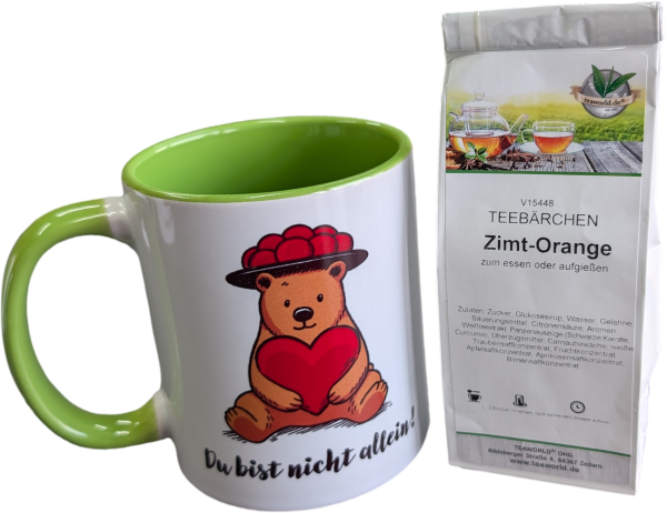 Tasse Du bist nicht allein