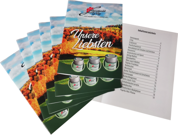 Rezeptheft Unsere Liebsten