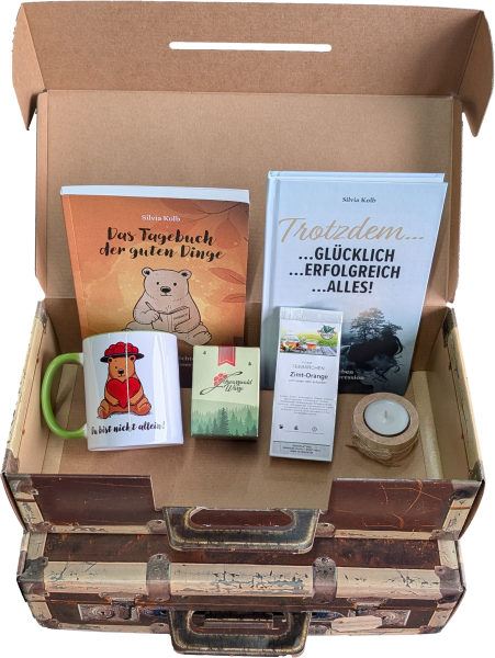 Geschenkköfferle "Du bist nicht allein" Winteredition