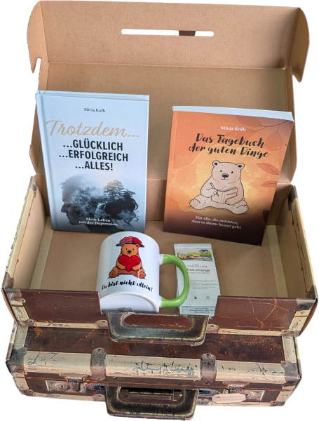 Geschenkköfferle "Du bist nicht allein"