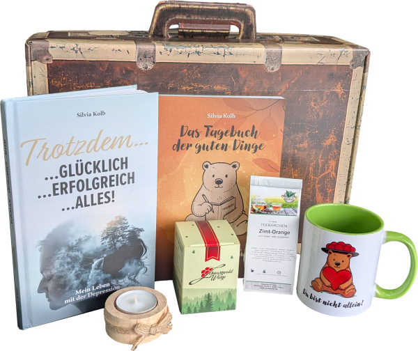 Geschenkköfferle "Du bist nicht allein" Winteredition