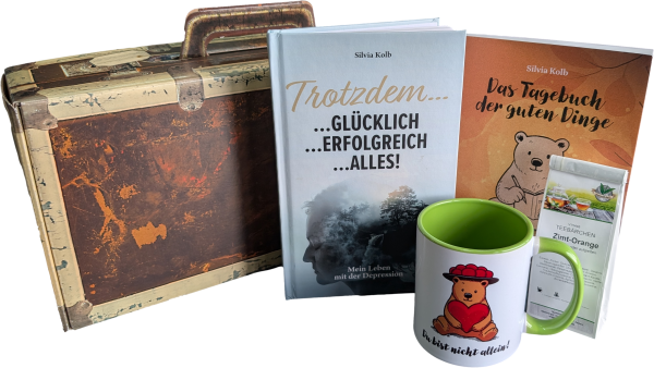 Geschenkköfferle "Du bist nicht allein"