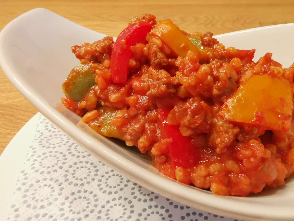 Feurige Paprika-Reis-Pfanne | Schwarzwald Würze