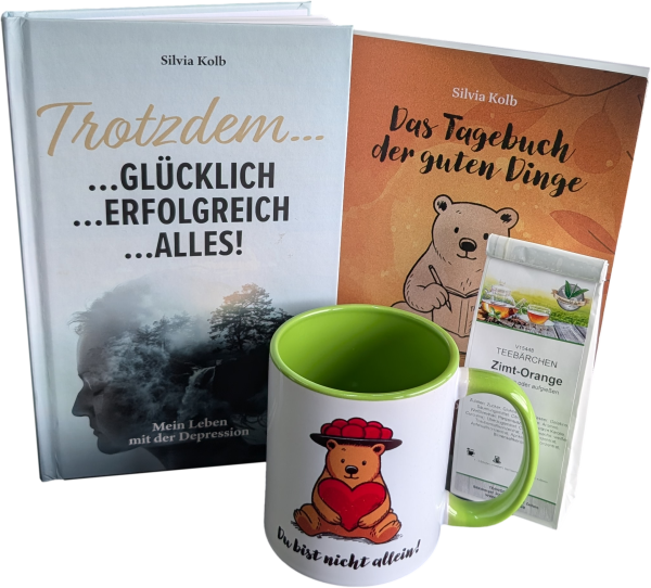 Geschenkköfferle "Du bist nicht allein"